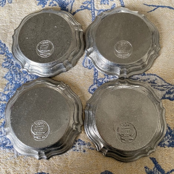 Pewtarex I Set of 4 I Golf Coasters - Picture 2 of 15